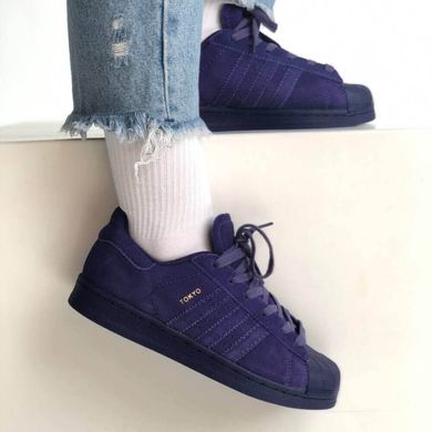 Женские кеды Adidas Superstar Tokyo Purple, 36