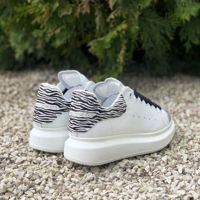 Жіночі кросівки Alexander McQueen White Zebra, 36