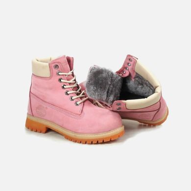 Женские ботинки Timberland 6 inch Pink, 36