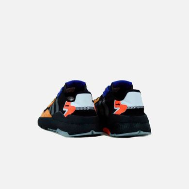 Мужские кроссовки Adidas Nite Jogger Black Orange, 40