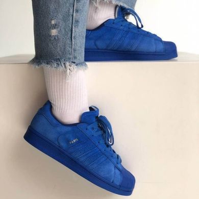 Женские кеды Adidas Superstar Paris Blue, 36