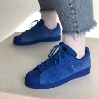 Жіночі кеди Adidas Superstar Paris Blue, 36