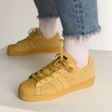 Женские кеды Adidas Superstar Shanghai Yellow, 36