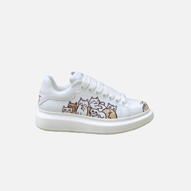 Жіночі кросівки Alexander McQueen White Cat, 36