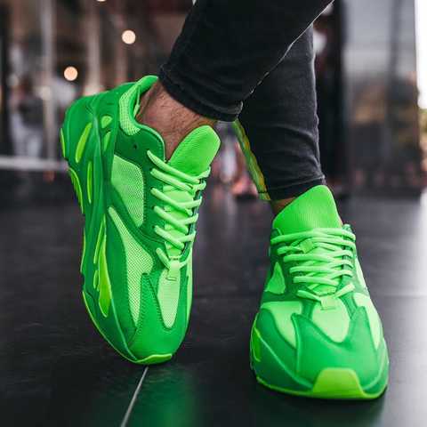 Yeezy sales green neon