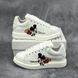 Женские кроссовки Alexander McQueen White Mickey Mouse, 36