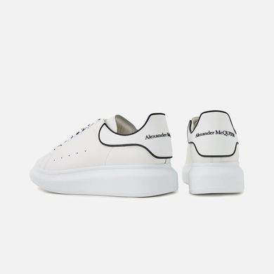 Женские кроссовки Alexander McQueen White Black Line, 36