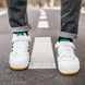 Мужские кроссовки Adidas Forum White Green, 40
