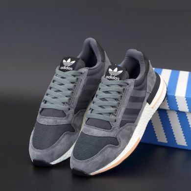 Чоловічі кросівки Adidas ZX 500 RM All Grey, 40
