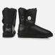 UGG Bailey Button II Bling Black Leather, 36