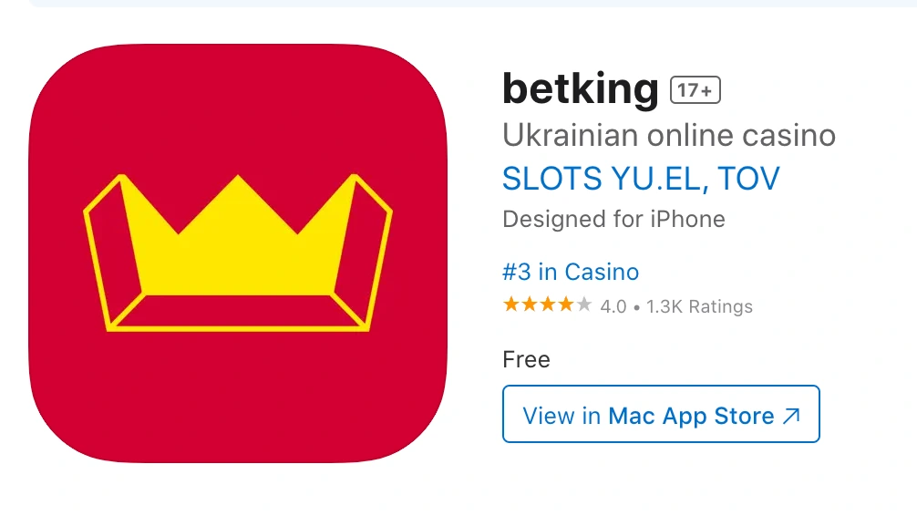 AppStore betking